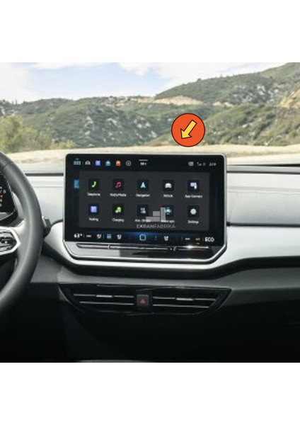 Volkswagen Id.4 12.9'' Multimedya Ekran Koruyucu 9h+