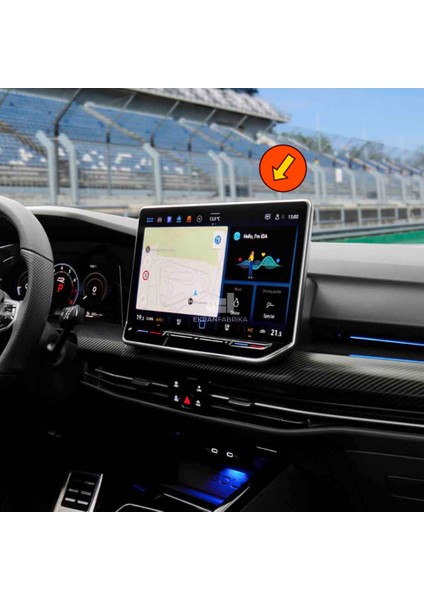 Volkswagen Golf 12.9'' Multimedya Ekran Koruyucu