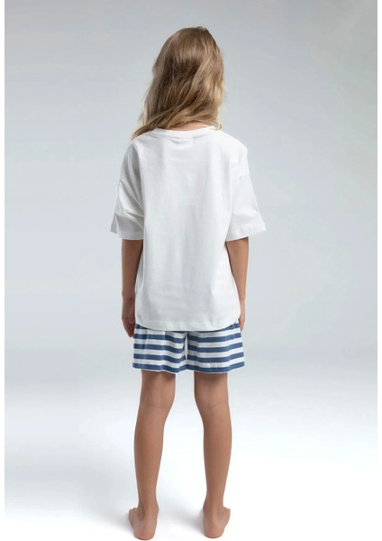 Kız Çocuk Şort Takım - Beyaz fiyatları
