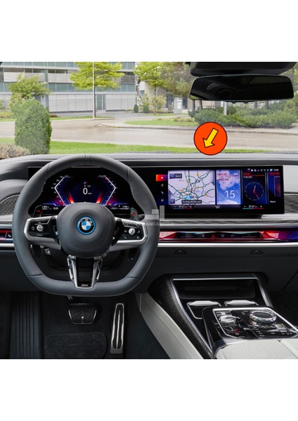 Bmw 7 Serisi Tek Parça Ekran Koruyucu 9h+