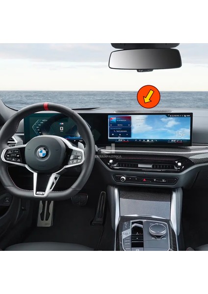 Bmw 4 Serisi Tek Parça Ekran Koruyucu 9h+