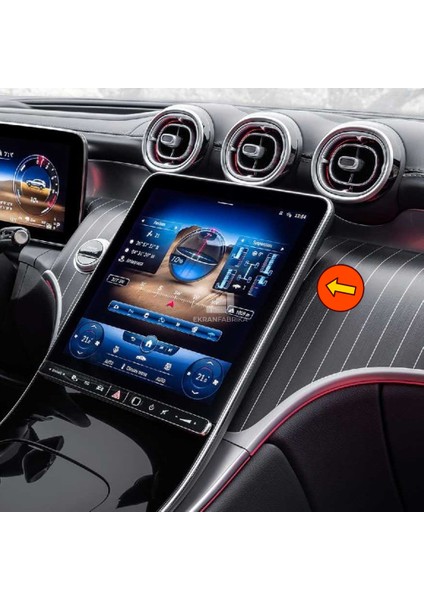 Mercedes Glc 11.9'' Multimedya Ekran Koruyucu 9h+
