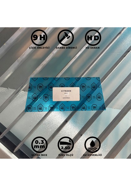 Citroen C4X 5'' Gösterge Ekran Koruyucu 9h+ fiyatları