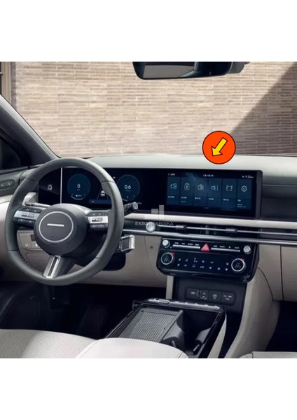 Hyundai Tucson Tek Parça Ekran Koruyucu 9h+