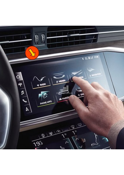 Audi Q7 10.1'' Multimedya Ekran Koruyucu 9h+