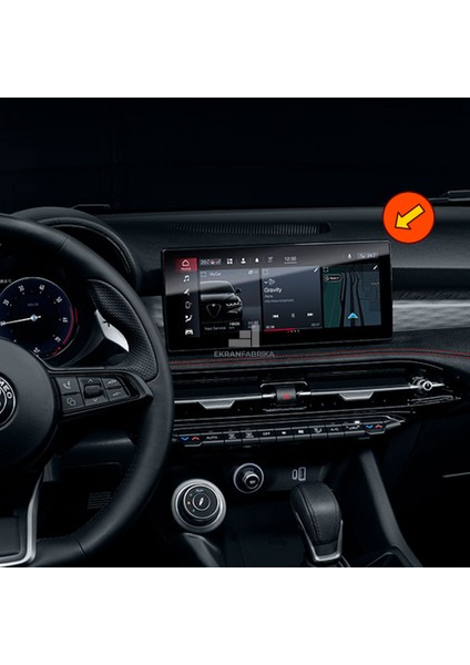 Alfa Romeo Tonale 10.25'' Multimedya Ekran Koruyucu