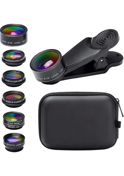 Telefon Kamera 6lı Set Lens Kiti (5047)