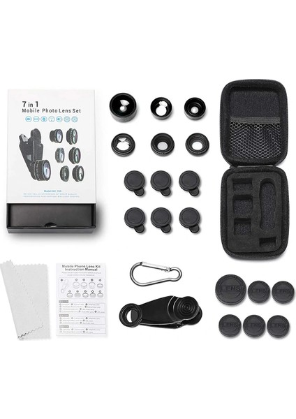 Telefon Kamera 6lı Set Lens Kiti (5047) modelleri