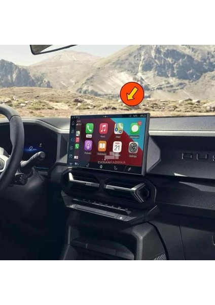 Renault Duster 10.1'' Multimedya Ekran Koruyucu 9h+