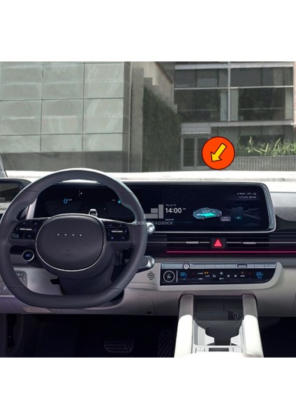 Hyundai Ioniq 6 Tek Parça Ekran Koruyucu 9h+