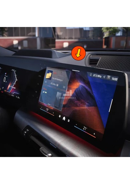 Bmw Ix2 Tek Parça Ekran Koruyucu 9h+