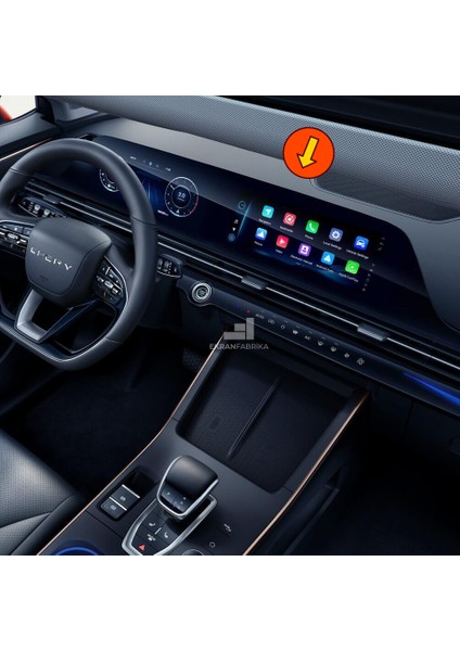 Chery Omoda 5 Tek Parça Ekran Koruyucu 9h+