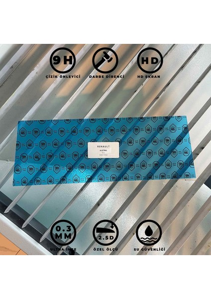 Renault Austral 12'' Gösterge Ekran Koruyucu 9h+ fiyatları