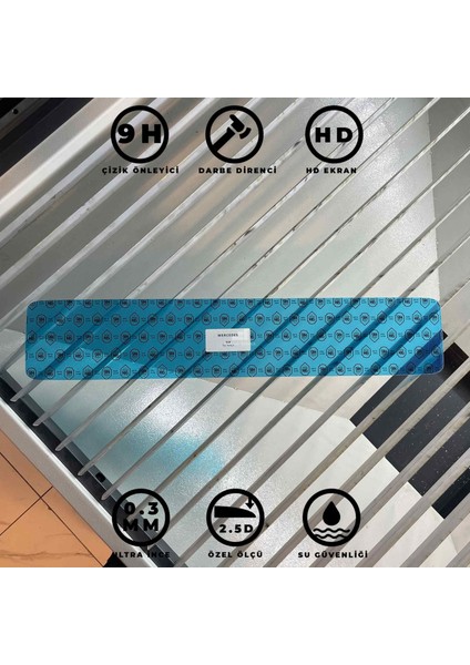 Mercedes Glb Tek Parça Multimedya Ekran Koruyucu 9h+ fiyatları