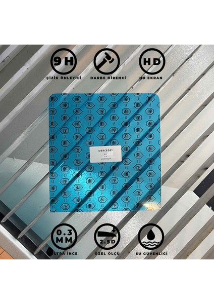 Mercedes Cle 11.9'' Multimedya Ekran Koruyucu 9h+ fiyatları