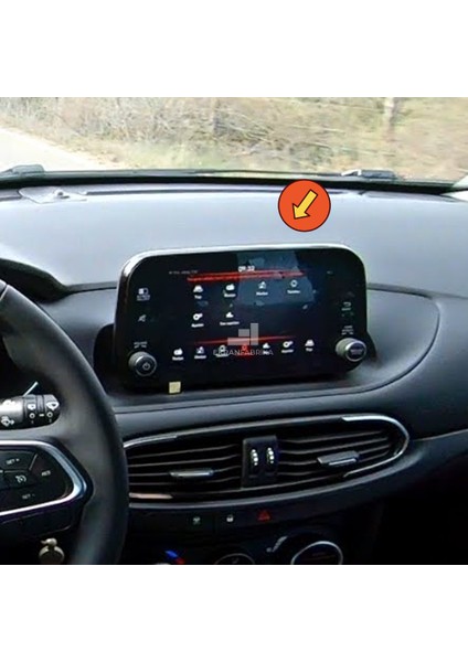 Fiat Egea 8'' Multimedya Ekran Koruyucu 9h+