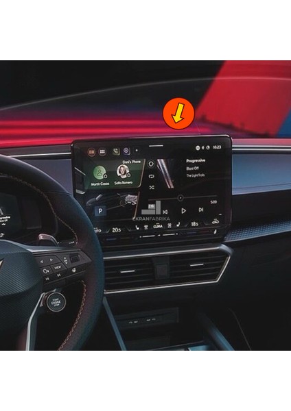 Cupra Leon 12.9'' Multimedya Ekran Koruyucu