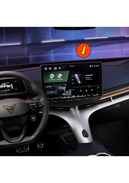 Cupra Tavascan 12.9'' Multimedya Ekran Koruyucu 9h+
