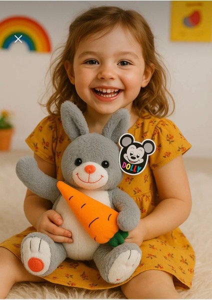 Tavşan Peluş Havuçlu Uyku Arkadaşı 60 cm fiyatları