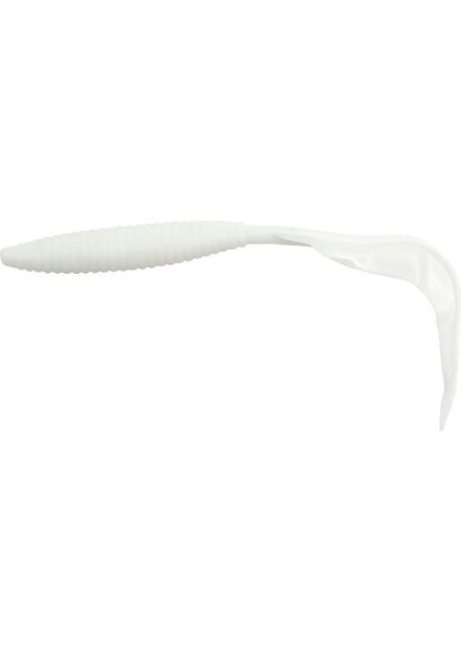 Discovery 9cm 2.2gr Silikon Balık Yemi Beyaz Kurt 6ADET