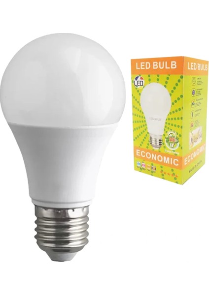 Sensörlü 7 Watt 6500K LED Ampul (5047)