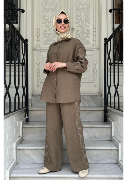 Sonya Pantolonlu Takım 25SSGOM0024 Haki