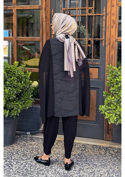 Nurcan Çetin Pantolonlu Takım 25484 Siyah