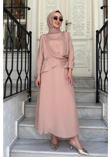 Etekli Takım 25SSTUN0005 Pudra