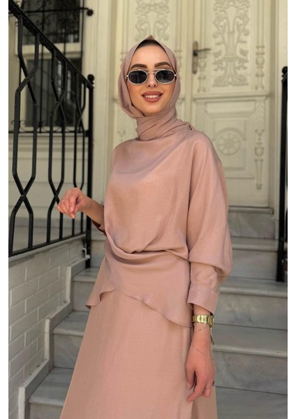 Etekli Takım 25SSTUN0005 Pudra modelleri