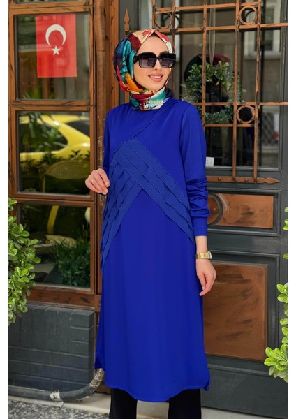 Redshow Tunik 25460 Saks Mavi modelleri
