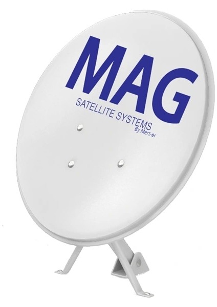 70 cm Ofset Çanak Anten 10 Lu Paket (Küçük Mount) Mag (5047)