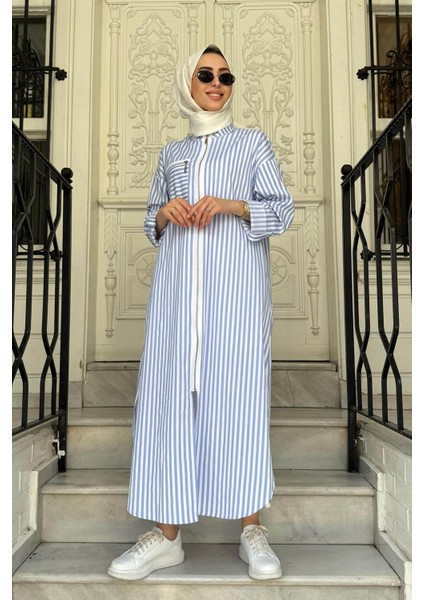 Nurcan Çetin Tunik 25233 Mavi