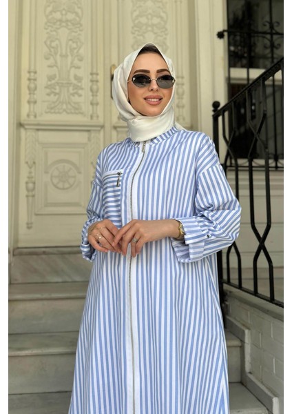 Nurcan Çetin Tunik 25233 Mavi
