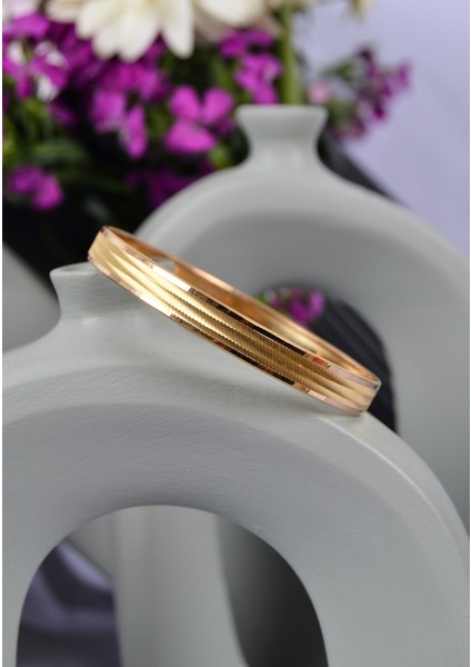 8 gr (Gram) 22 Ayar Trabzon Desen Bilezik