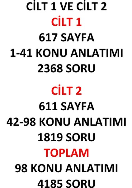 İSGKİTAP-KONU ANLATIMLI SORU BANKASI(CİLT 1-CİLT 2)-İŞ GÜVENLİĞİ UZMANLIK SINAVLARINA HAZIRLIK