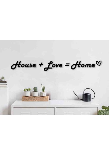 House Home Love Dekoratif Dekor Tablo