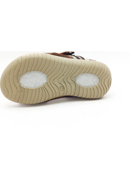 Şirin Genç Ortopedik Taban Taba Renk Bantlı Cırtlı Erkek Çocuk Sandalet indirimleri