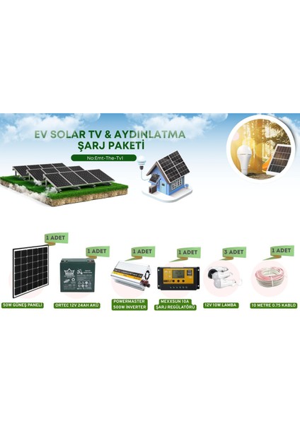 Çobanlar Için Solar Enerji Sistemi Monokristal Güneş Panelli fiyatları