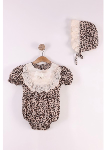 Vintage Şapkalı Leopar Tulum modelleri