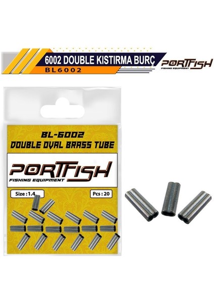 BL-6002 Double Kıstırma Burç 2,4 mm