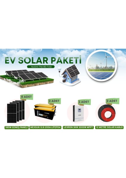 Güneş Enerji Paketi 4.8kw Buzdolabı Çamaşır Aydınlatma Lifepo4 Sistem Monokristal Panelli fiyatları