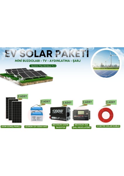 2.4kw Monokristal Bağ Evi Bahçe Yayla Karavan Konteyner Set fiyatları