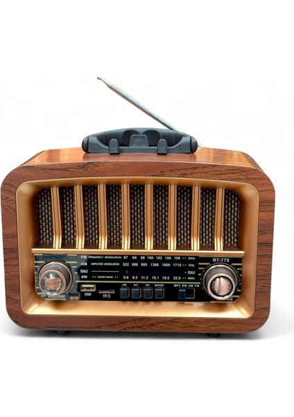 Eskitme Görünüm Nostalji Radyo, Bluetooth Özellikli Nostaljik Radyo fiyatları