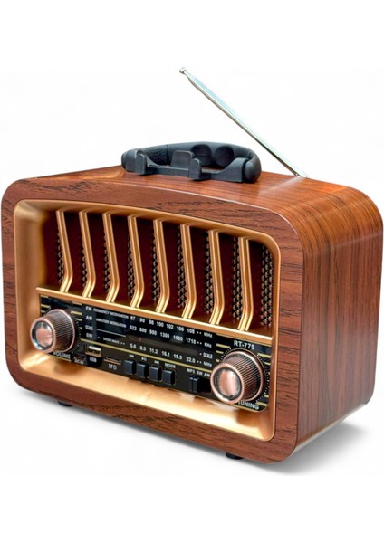 Eskitme Görünüm Nostalji Radyo, Bluetooth Özellikli Nostaljik Radyo indirimleri
