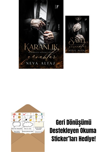 Karanlık Günahlar + Saklı Gerçekler + Okuma Sticker'ları