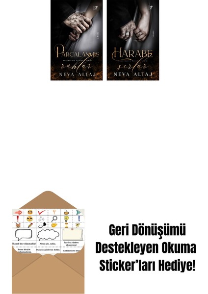 Parçalanmış Ruhlar + Harabe Sırlar + Okuma Sticker'ları
