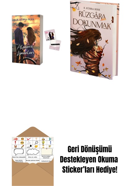 Alabora Limanları 1 + Rüzgâra Dokunmak (Ciltli) + Okuma Sticker'ları