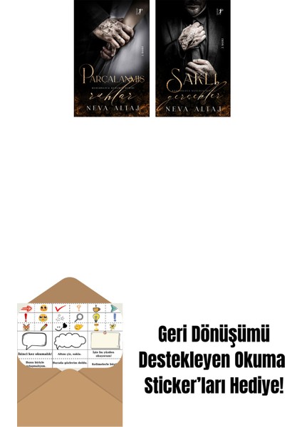 Parçalanmış Ruhlar + Saklı Gerçekler + Okuma Sticker'ları