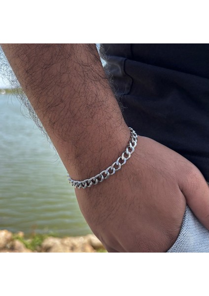 Erkek Kalın Zincir Bileklik