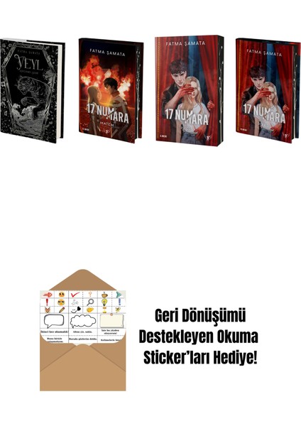 Fatma Şamata 4 Kitap Set + Okuma Sticker'ları